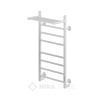 Полотенцесушитель WAY II c полкой 80/40 U RAL9016 Ника